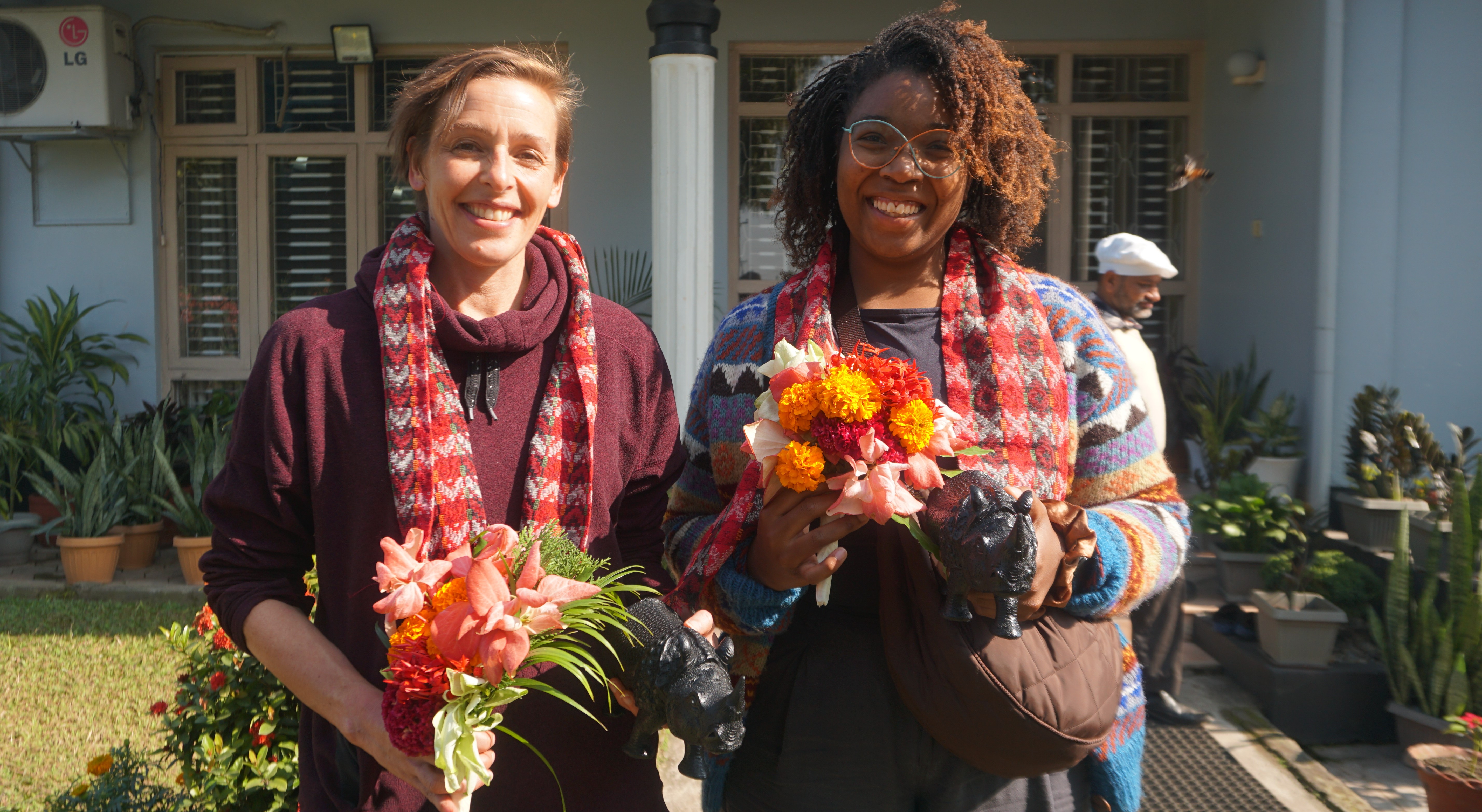Prof. Sarah Brauner-Otto and Khandys Agnant Nepal Visit